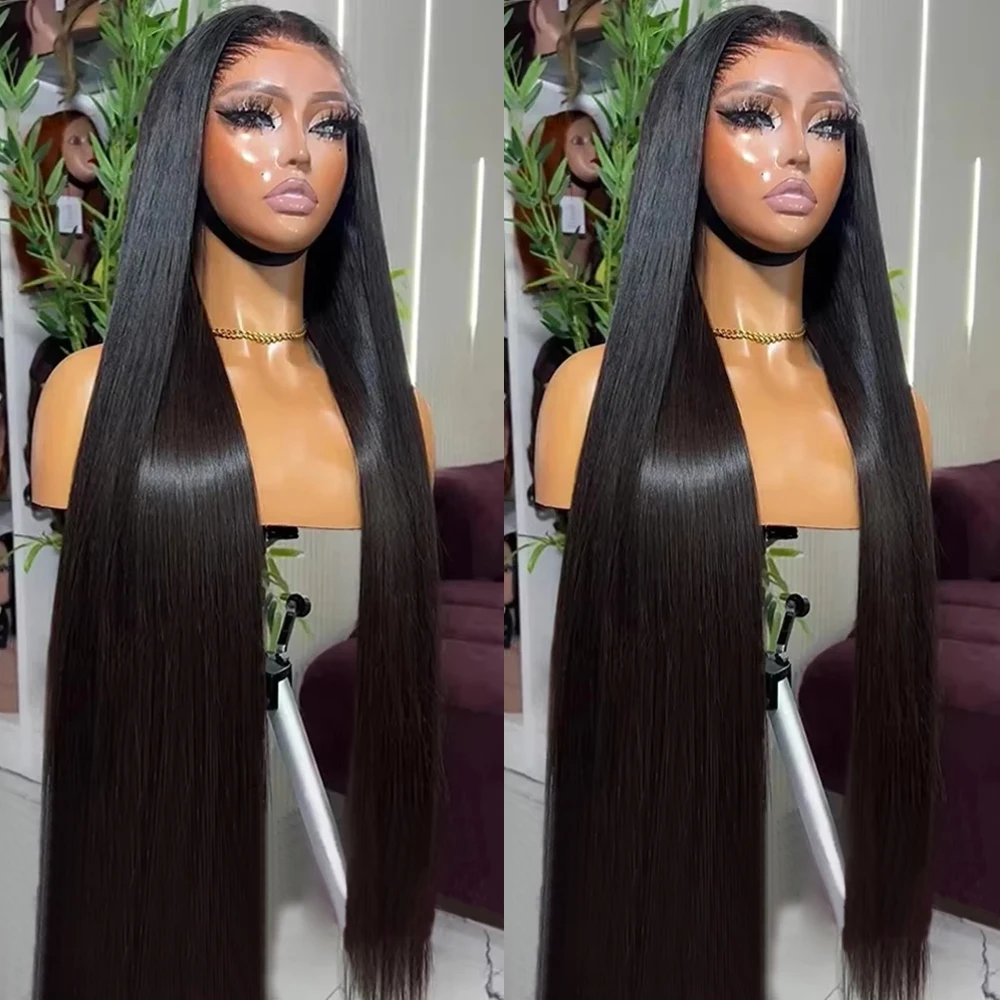 

250% Deinsity Straight Human Hair Wig Glueless 13x4 13X6 Hd Lace Frontal Wigs 30 Inch Lace Front Wigs 7x5 Glueless Wigs Hsir