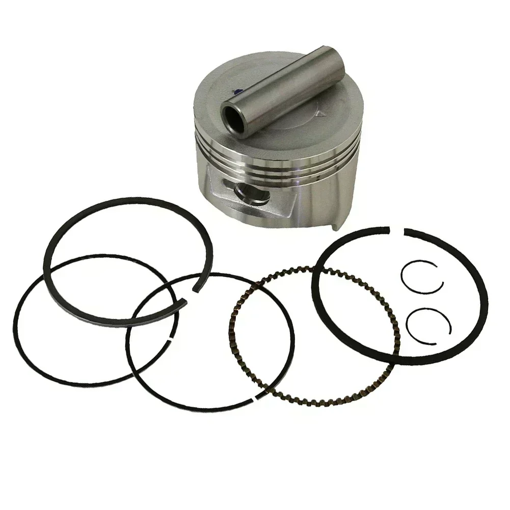 Piston & Rings Kit 60mm Bore Gudgeon Pin & Clips For Honda GX120 Engine 13101-ZH7-010 4310 Garden Power Tool