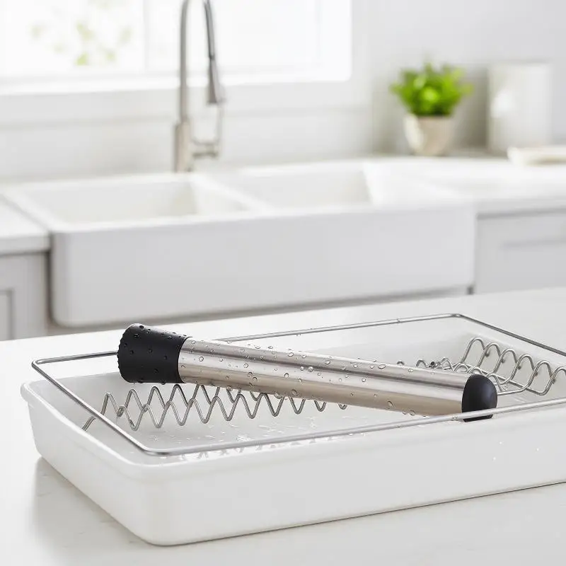Stainless Steel Crushed Ice Hammer Multifunctional Popsicle Sticks Cocktail Swizzle Stick Fruit Lemon Muddle Pestle Bar Tools