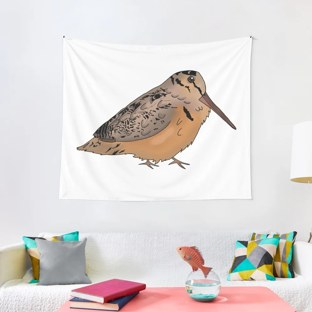 American Woodcock Tapestry Room Aesthetic Decor For Room Tapestry