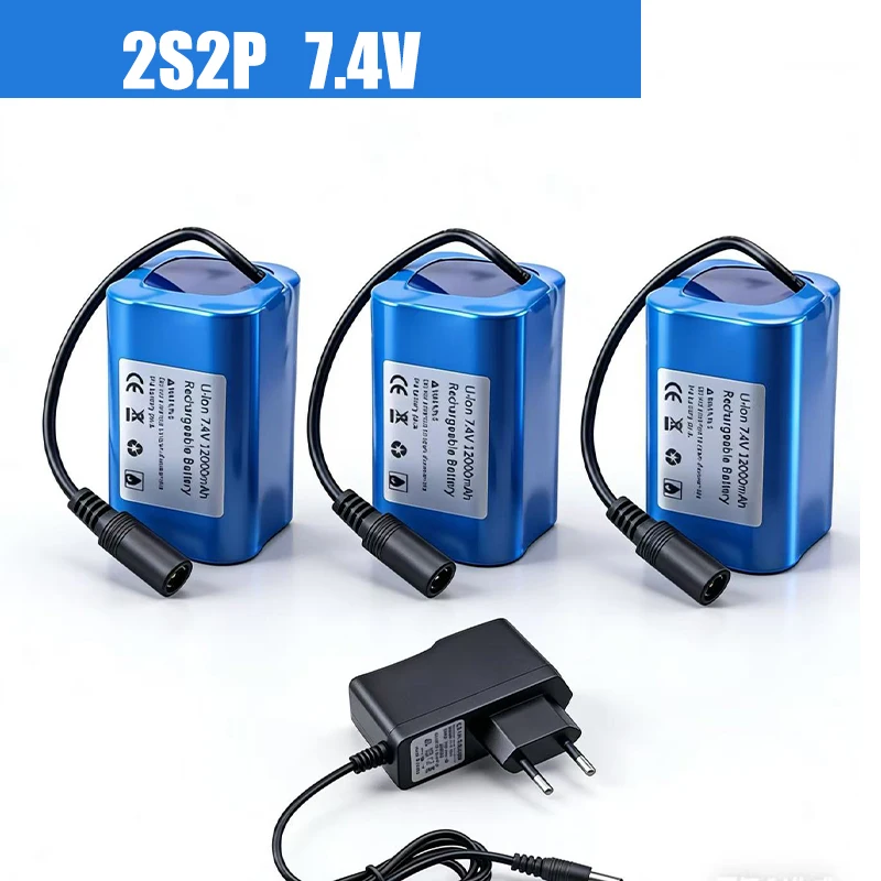 

Аккумуляторная батарея Li-ion T1882011-5 T888 V007 H18 C18 2S2P 7.4V 12800mAh для радиоуправляемых моделей/батарея для лодок для прикормки с дистанционным управлением