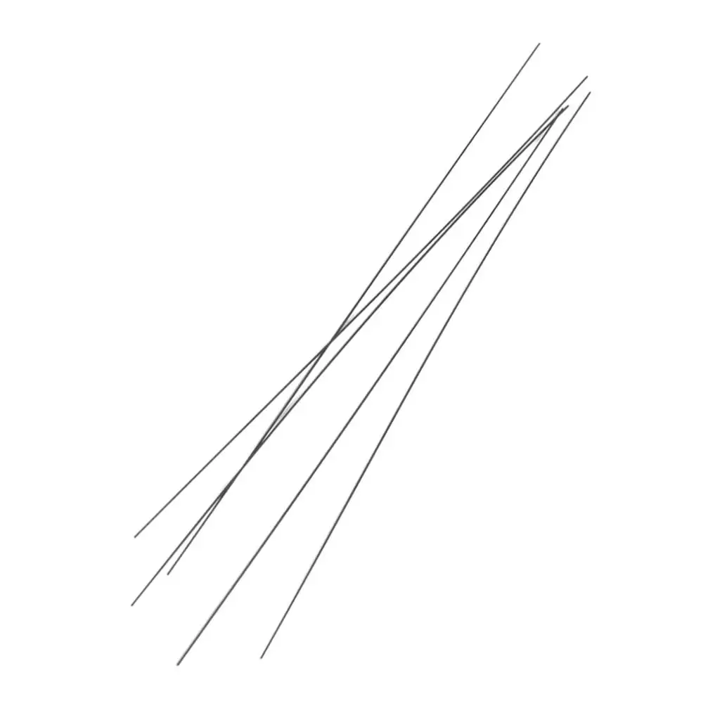 Carbon Fiber Bar 200mm Round Strips Model Building Material High Strength for RC Airplane Crafting