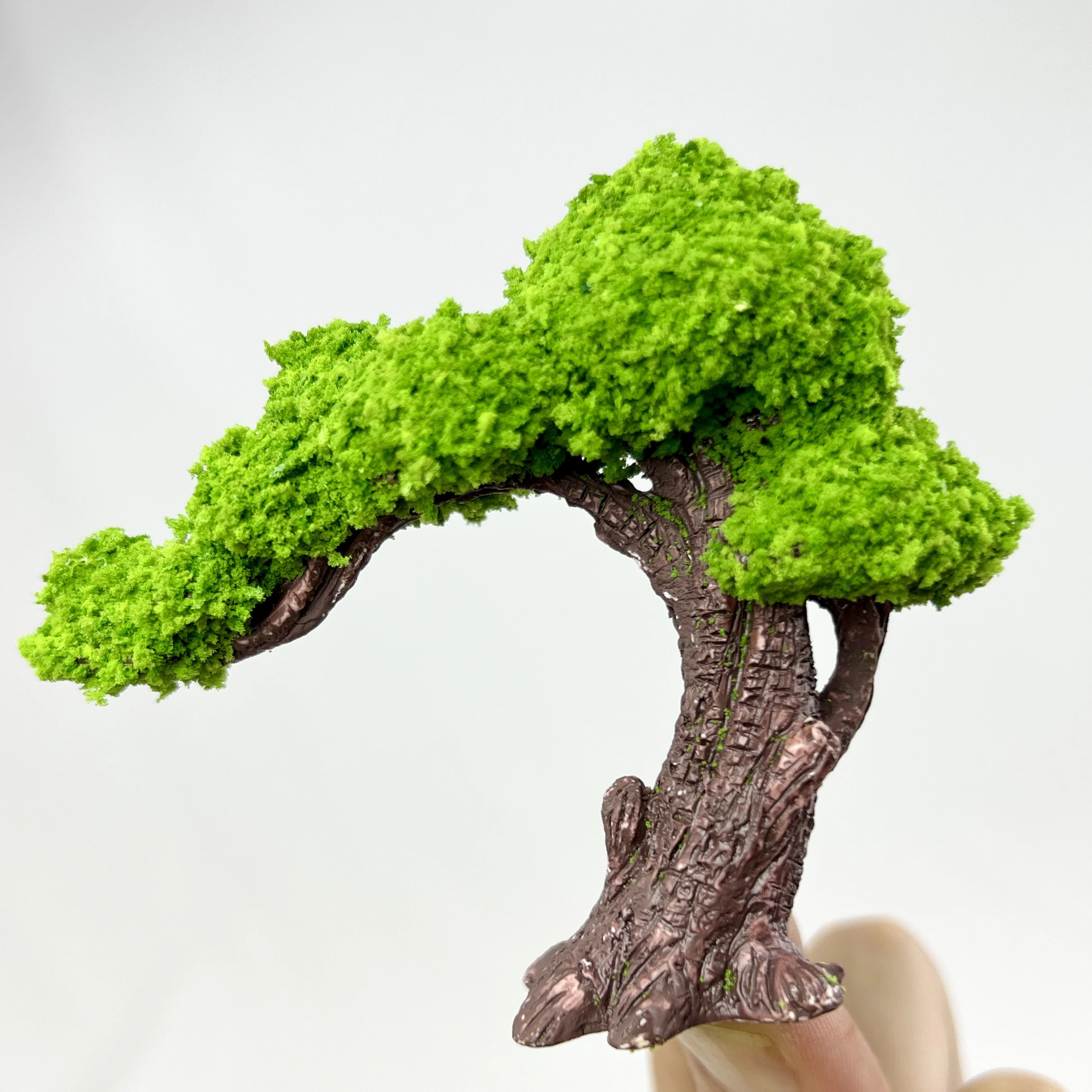 Simulation Resin Tree Scene Model Tree DIY Landscape Materials Building Sand Table Garden Layout Diorama Kits 3Pcs/Lot