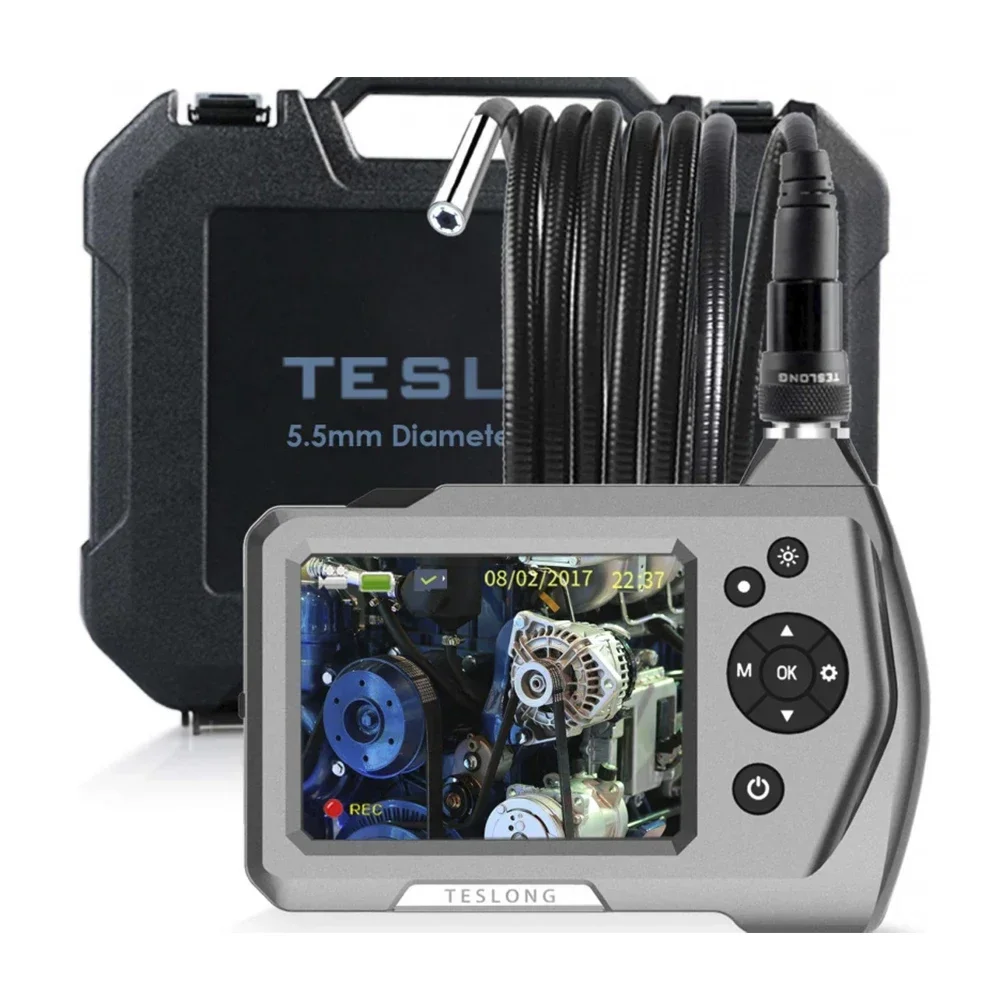2025NTS450A Professional Inspection Camera Digital Endoscope Pipe Camera 5.5mm Camera with 3 Meter Cable