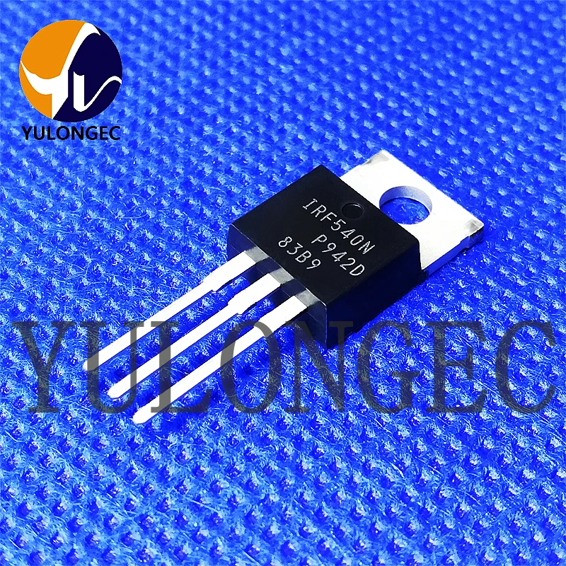 10PCS IRF540NPBF N-Channel Power MOSFET 33A/100V 44mOhms TO-220 Chip IRF540N Original