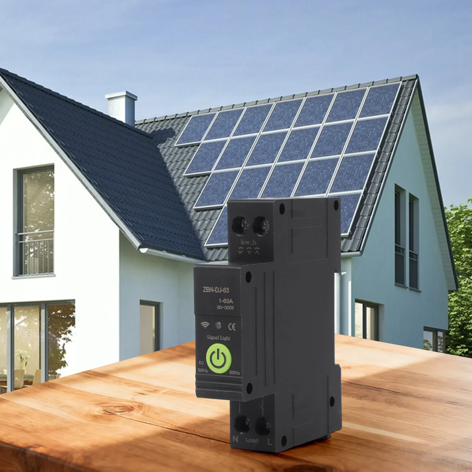 

Intelligent Remote Control Circuit Breaker for TUYA For ZigBee with Energy Monitoring and Overcurrent Protection