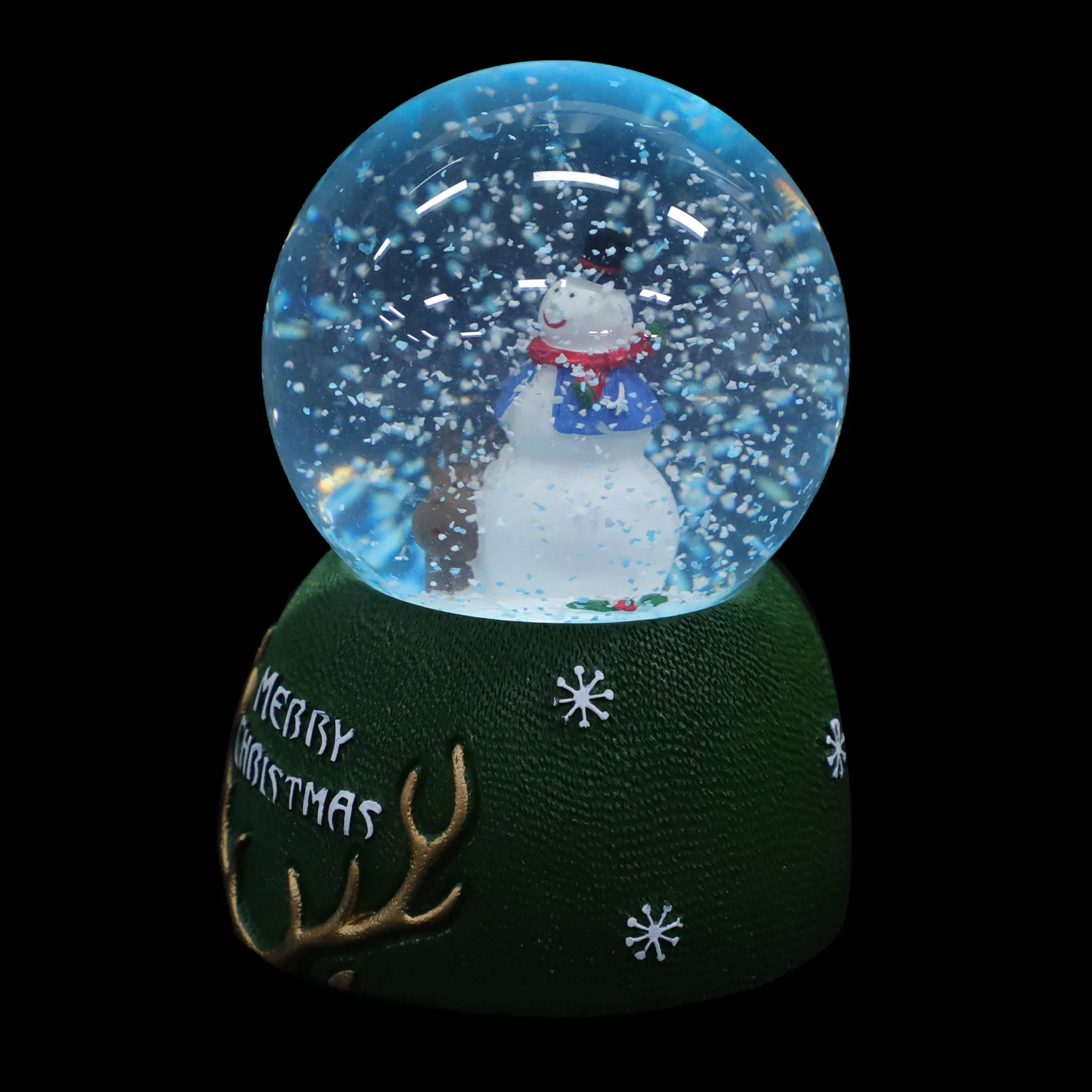 

1Pcs Xmas Musical Balls Luminous Plastic Desktop Decor Xmas Scene Decoration Christmas Gift Ornament Musical Balls