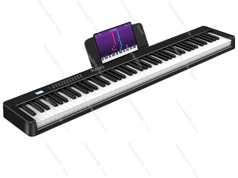 

Folding Electronic Piano 88 Keyboard Portable Beginner Home Adult Kindergarten Professional Hand-Rolled Organ