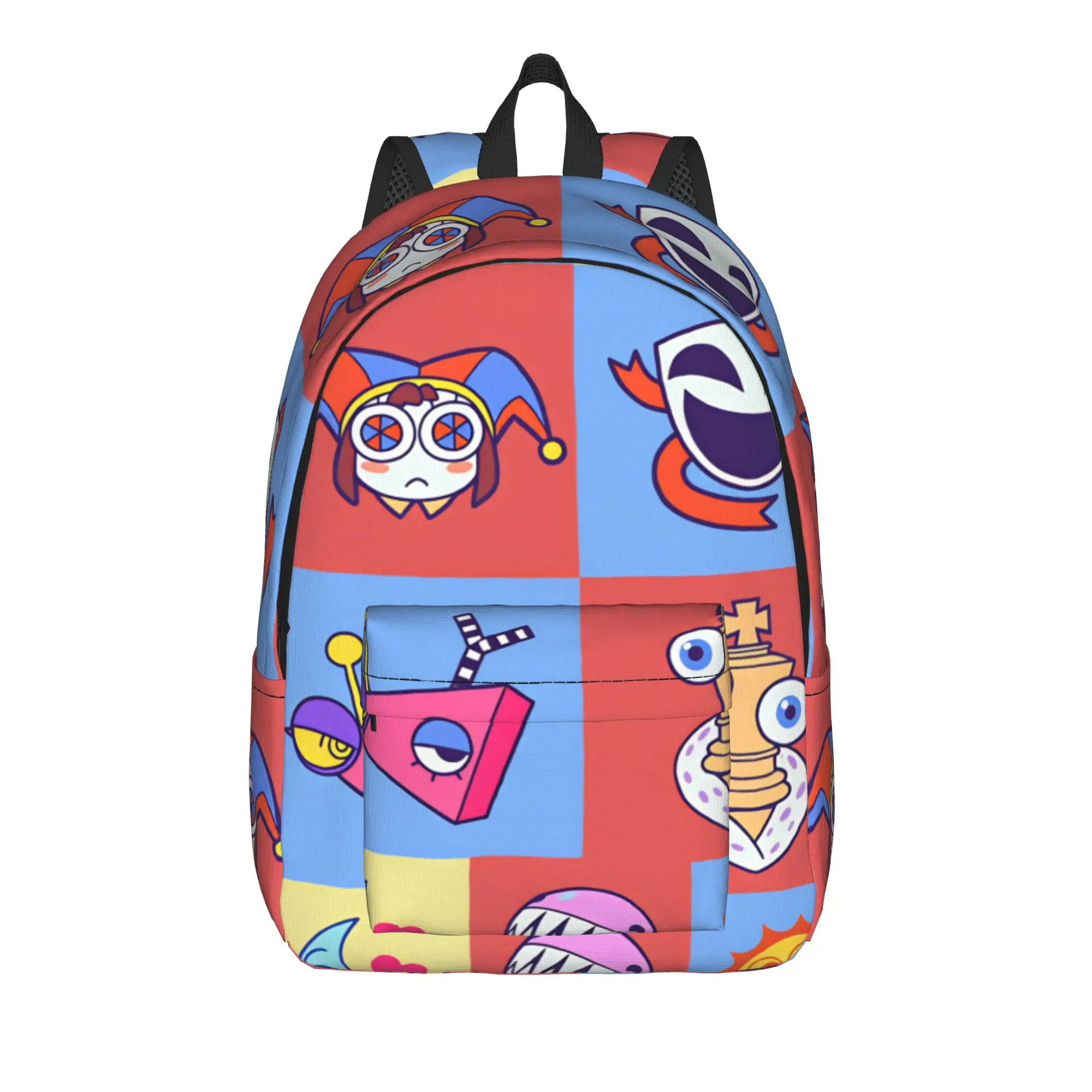 Jax Cartoon Digitals Circus Backpack Animated  Travel Backpacks Boy Girl Cool School Bags Design Large Rucksack
