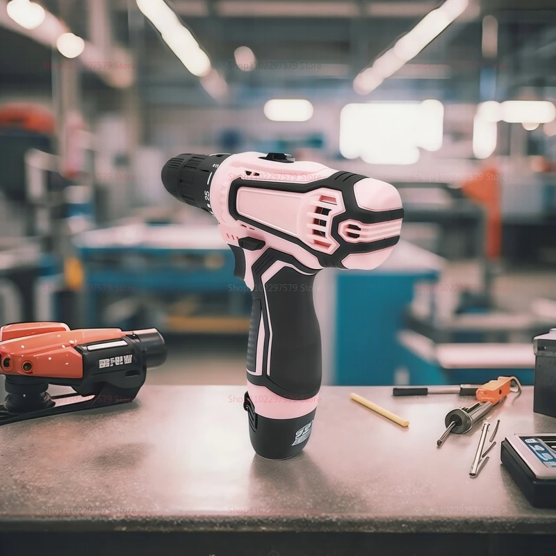 

12V Cordless Electric Drill and Screwdriver Set Mini Wireless Power Tool Lithium-Ion Battery versatile DIY Home Repair Kit