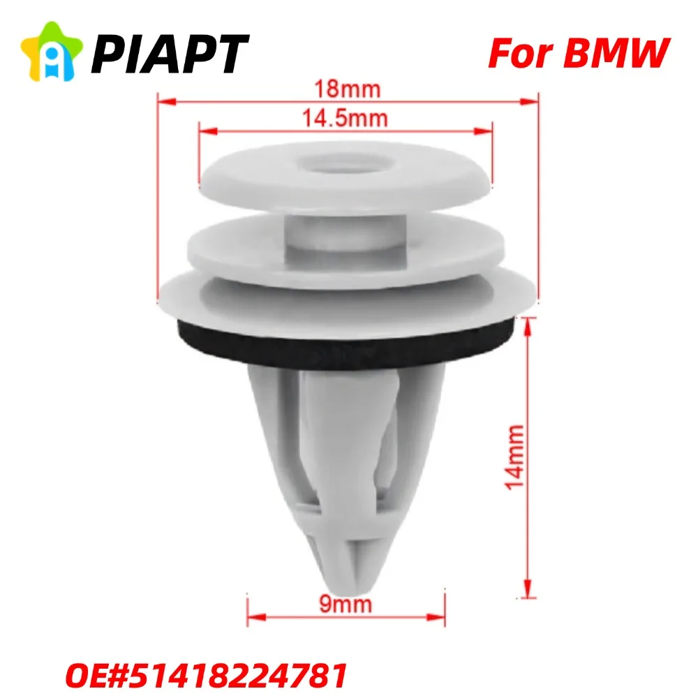 30PCSOE#51418224781CarDoorPanelCardTrimCoverFixingClipForBMWE88F45E36E46E90E91F32F33F82E60E61X1E84X3-AliExpress34