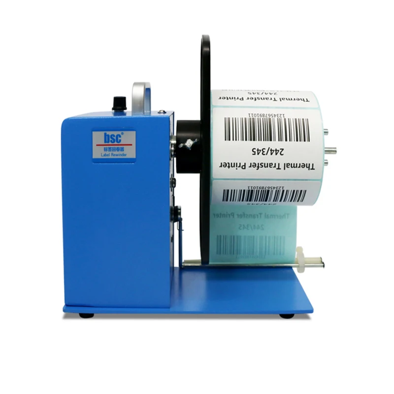 bsc-X6 Label Rewinder Fully Automatic Bidirectional Water Washing Label Clothing Label Recycling Machine Paper Rewinder