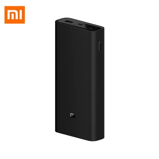 Original Xiaomi Power Bank 3 20000mAh PLM07ZM 45W Max Fast Charging Extermal Battery Mobile Phone Quick Charger for iPhone