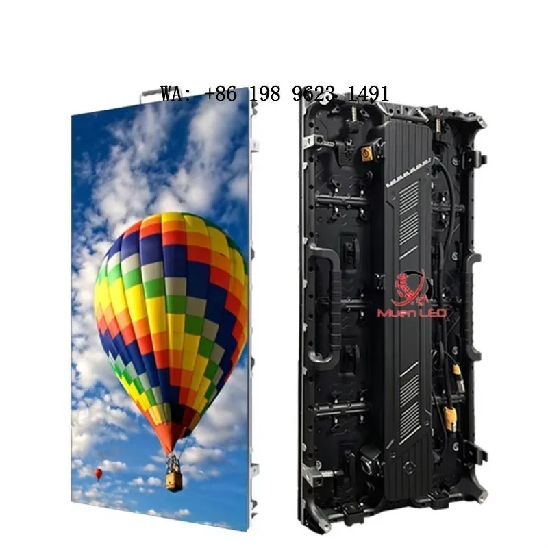 P3.91 3x2M Outdoor Rental LED Display Panel High Brightness Waterproof Full Color Stage Event Commercial Advertising Screen