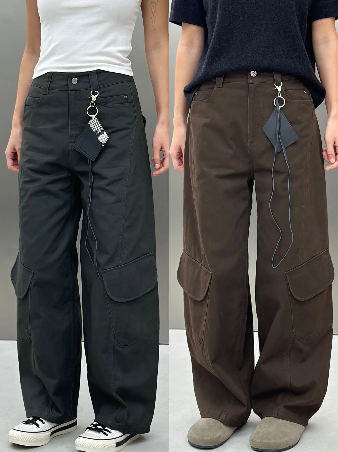 

Outdoor Women's Wide Leg Workwear Pants High Waist Cotton Casual Trousers Arc Clean Version Fashionable BodhlCat 2026 New Arr...