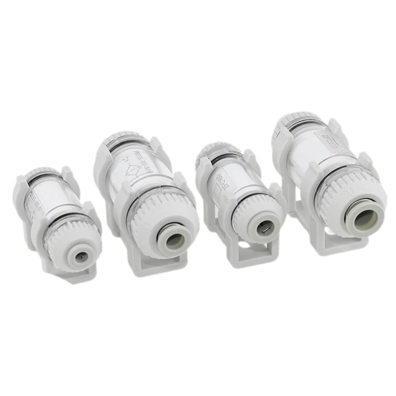 AFR Brand ZFC Air Suction Filter In-line Vacuum Filter One-touch Fitting ZFC100-04B ZFC100-06B ZFC200-06B ZFC200-12B Replaceable