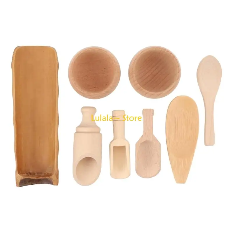 Y4qa Sensory Kitchen Tool Touet éducatif pour le développement du concentré d'âge préscolaire le jouet d'activité