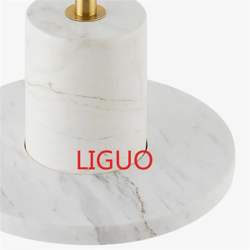 Marble pendant light Nordic Bedroom Bedside minimalist potlight Led Bar Restaurant Stone dining room light fixtures