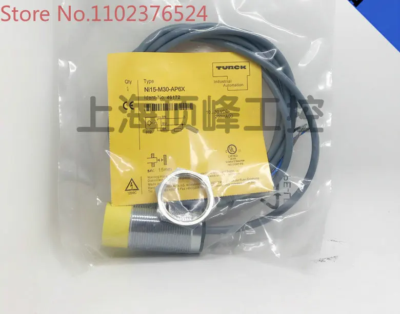 

TURCK PROXIMITY SWITCH BI10 NI20 NI15-M30-AP6X AN6X AZ3X AD4X RZ3X