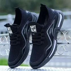 Men Shoes Fashion Yez Slip on Sneakers Male Sport Running Shoes Breathable Training Walking Tennis Shoes