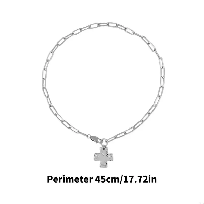 صليب سميك سحر قلادة الصلب المقاوم للصدأ طبقات عتيقة عظم عظم العظم هدية المجوهرات مجموعة 964A #6