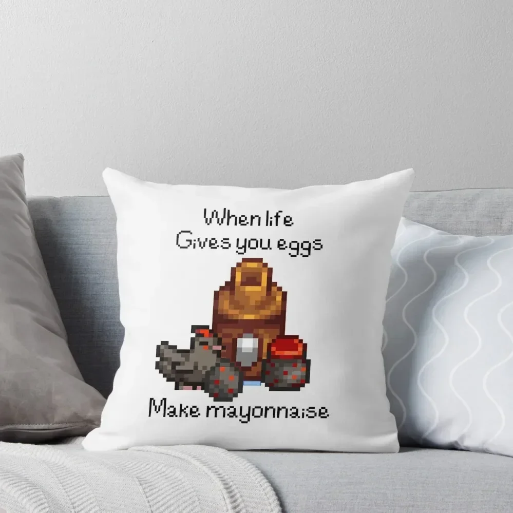 

Stardew Valley Funny Quote Throw Pillow Covers For Sofas Sofa Cushions pillow