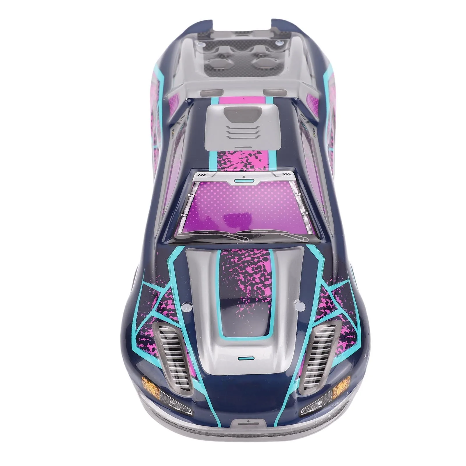 อะไหล่รถ RC พลาสติก ตัวถังรถ RC สำหรับเปลี่ยน ใช้กับ SCY 16101-6210 ชิ้นส่วนอะไหล่พลาสติก อุปกรณ์ประกอบ สีม่วง