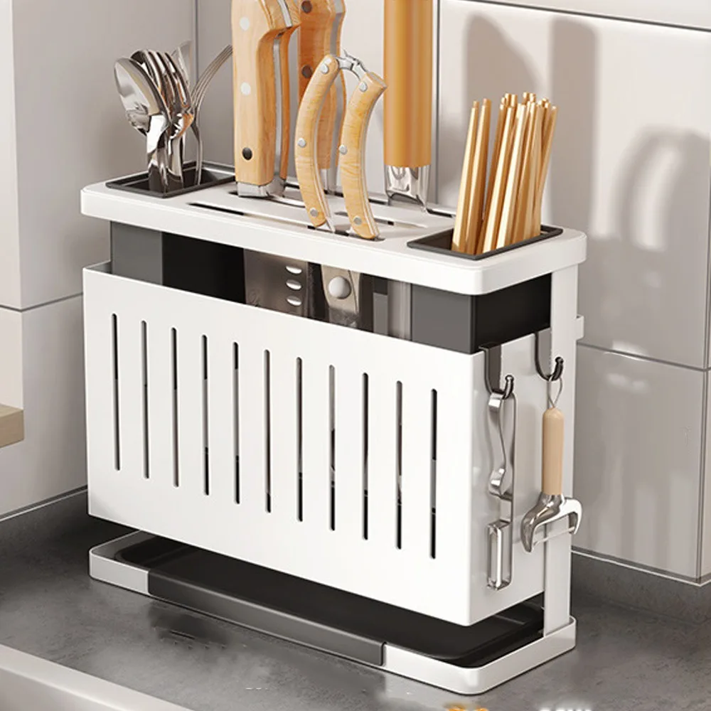 

Carbon Steel Kitchen Storage Rack Detachable Integrated Kitchen Organizer Multiple Brackets Space Saving