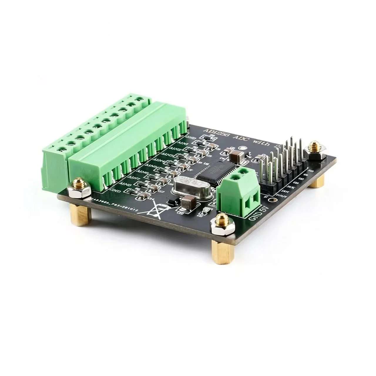 ADS1256 Analog to Digital Conversion Board Module 24-bit ADC Data Acquisition Card High Precision Converter Board