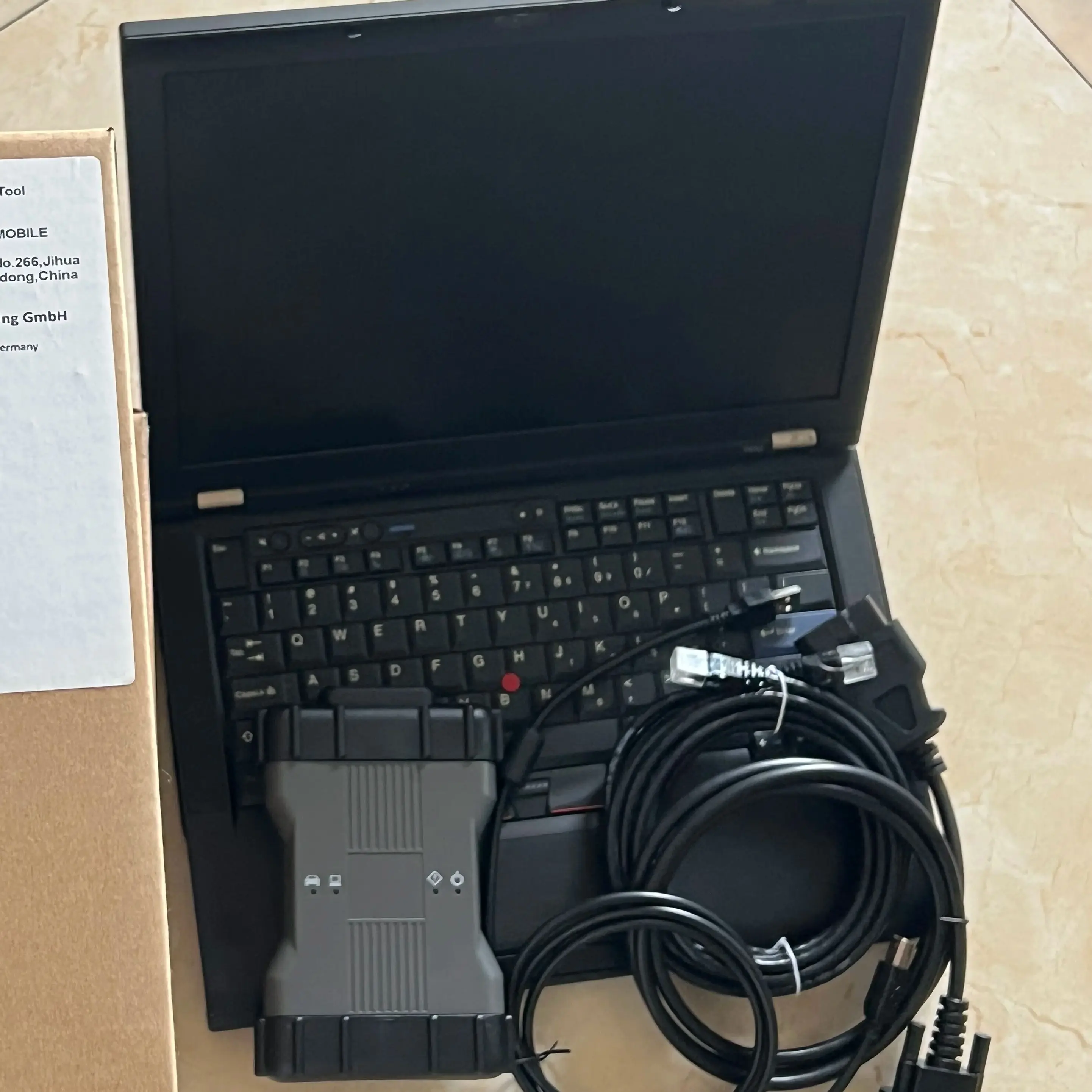 V2026.06 MB Star C6 DOIP CAN BUS with software SSD HDD Wifi vci C6 with Laptop T420 i5CPU 8gb ram Car Diagnosis Tool