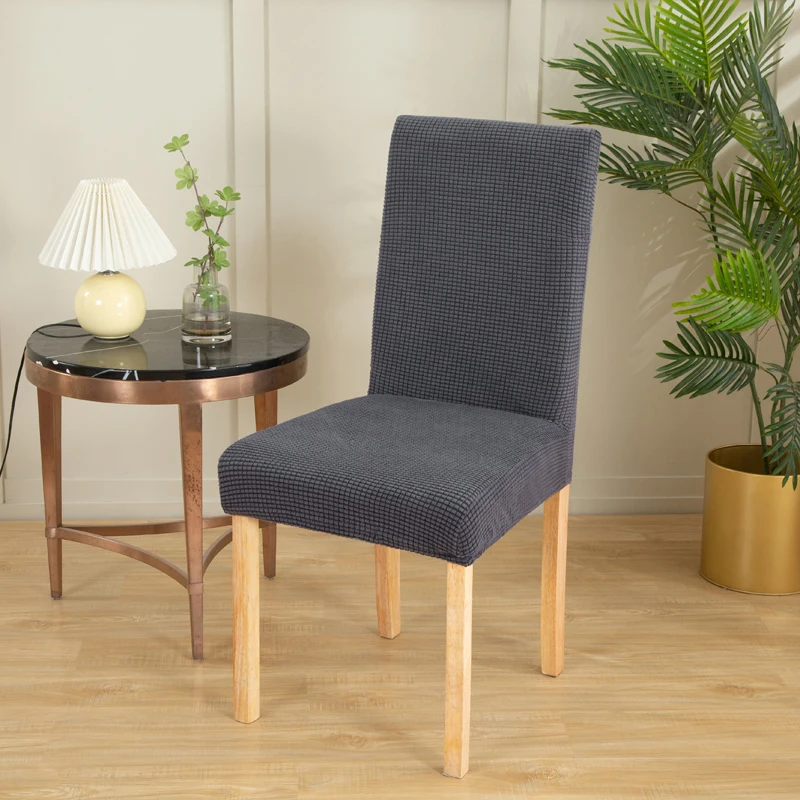 1/4/6 PC Chair Cover Elastic Spandex Chair Slipcovers For Wedding Dining Room Office Banquet Furniture Protector Home Decor