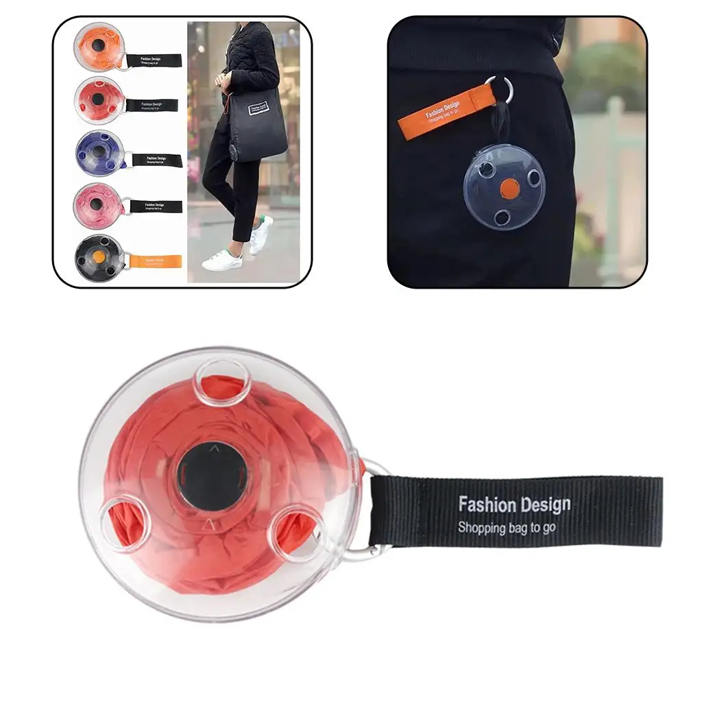 Portable Creative Disc Shopping Bag friendly Shoulder Crossbody Bag Durable Term Use