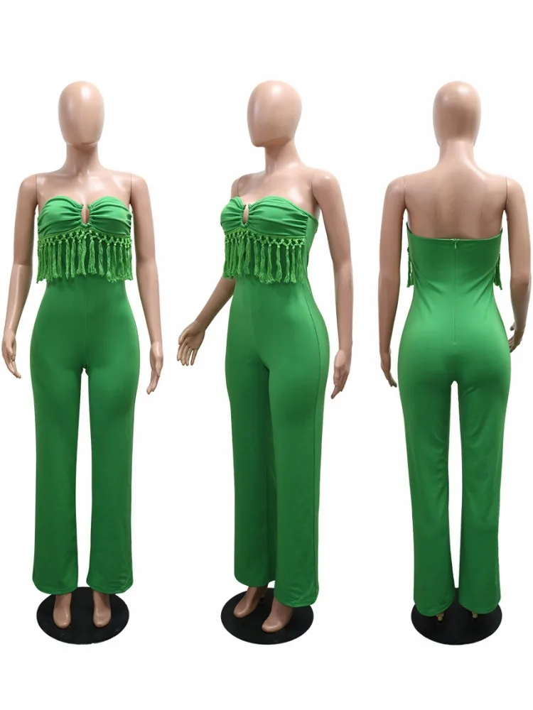 Kombinezony damskie w jednolitym kolorze na lato i jesień, bez rękawów, luźne, modne, streetwearowe ogrodniczki, szerokie spodnie, spodnie 2025