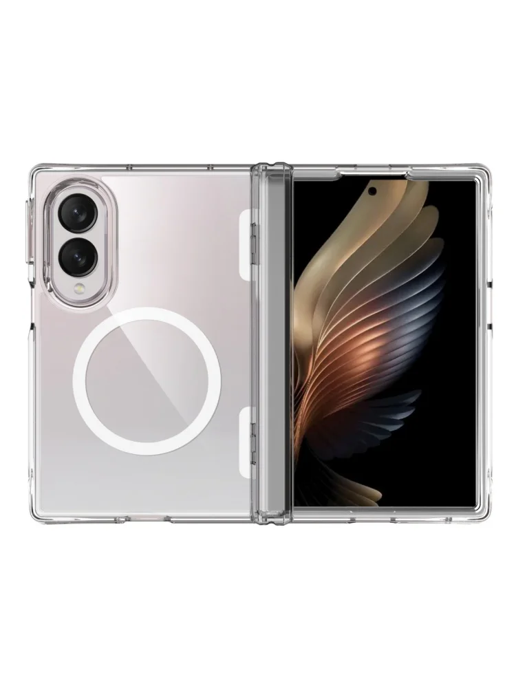 Wysokiej jakości przezroczyste etui z obsługą MagSafe do Samsung Galaxy Z Fold 8 Wide, magnetyczna osłona ochronna, bumper na Galaxy Z Fold 8 Wide. — zdjęcie produktu 7