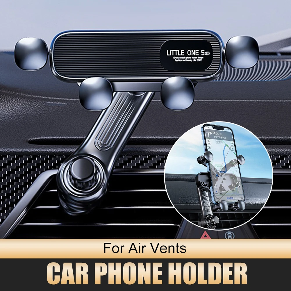 Universal Gravity Car Phone Holder Mobile Stand Auto Air Vent Clip Phone GPS Mount For iPhone 14 13 12 Pro Max Samsung Huawei