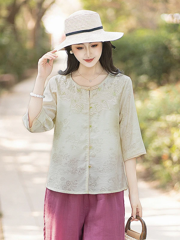 Nieuwe Chinese stijl mama gebo - Women Fashion Over 60 recensie en prijs
