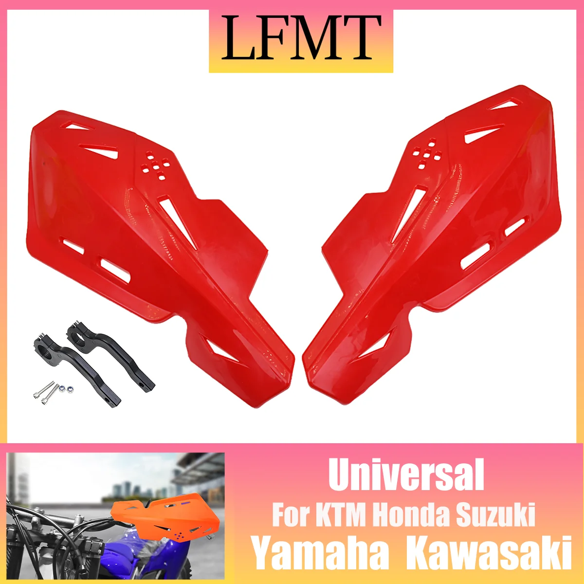 

Motorcycle Dirt Bike Handguard Handlebar Protection Handle Hand Guards Protector For Yamaha YZF KTM EXC SXF Suzuki Honda CRF