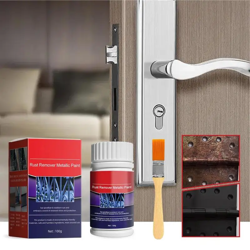 

Rust Converter For Metal Rust Protection Maintenance Coating Primer Anti Rust Weather Proof Long Lasting Duster Home Accessories