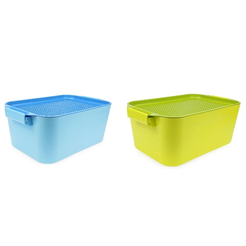 Boîte de Rangement de Nuit de Construction, Jouet pour Enfant