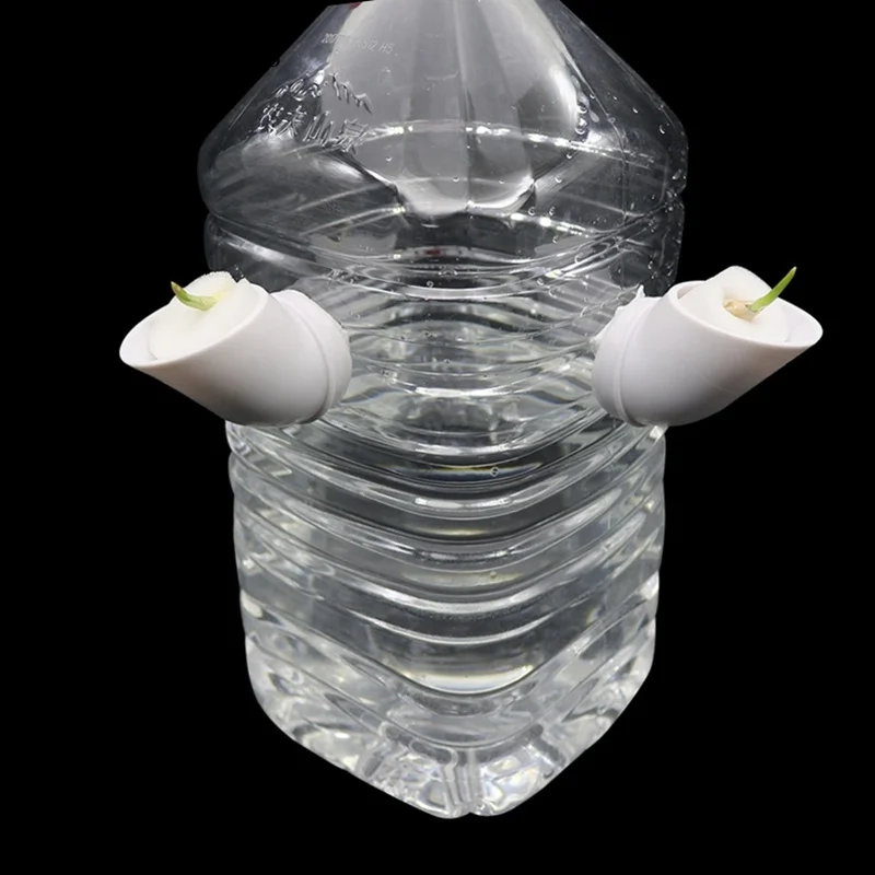 50 Pcs Hydroponic Vertical Tower Plant Pots Hydroponic Cups Colonization Flower Container Plant Grow Pot Cup 