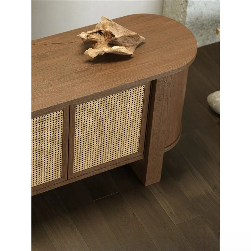 Modern Simple Aromatherapy Nakajima Cabinet Fragrance Store Showcase Beauty Salon Display Perfume Essential Oil Rattan