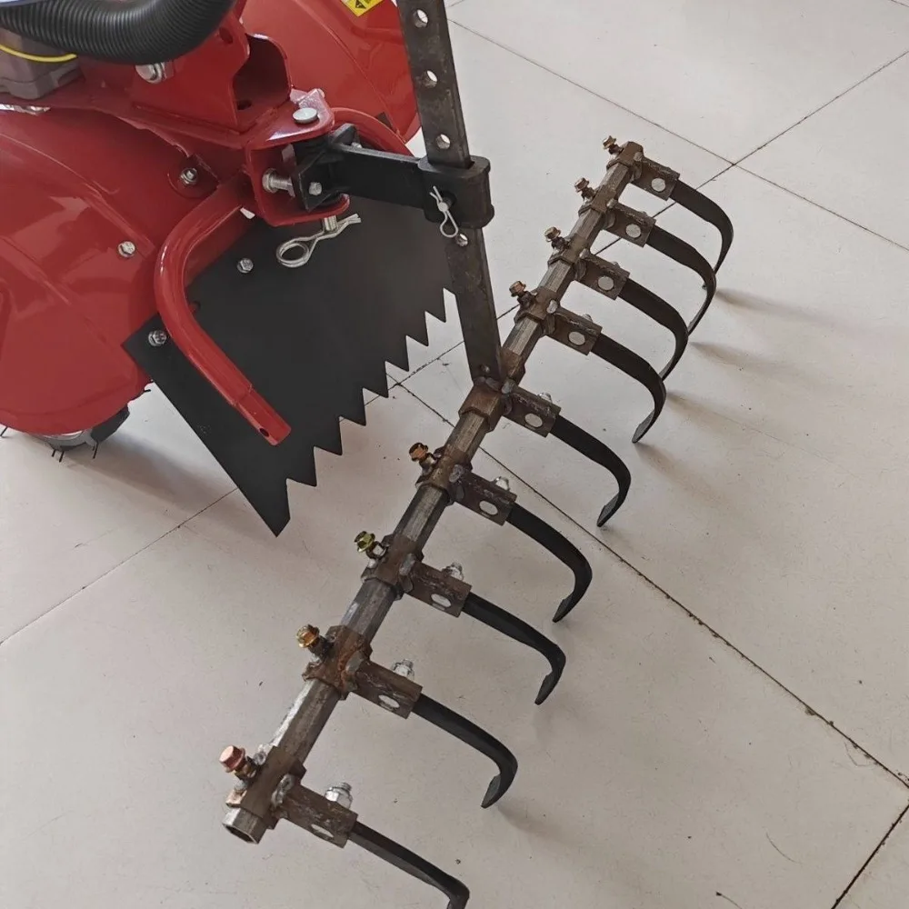 Micro Cultivator Supporting Paddy Field Dry Land Grass Rake Flat Ground Resistance Rod 3 Cm Wide and 1 Cm Thick