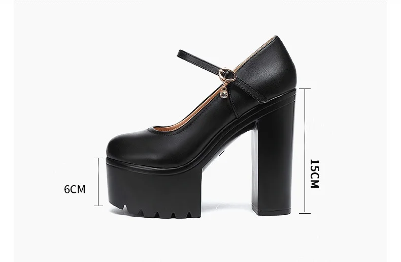 15cm Small Size 32-43 Fashion Red Silver White Wedding Shoes Women Pumps 2026 Fall Block High Heels Shoes Platform Model Partry
