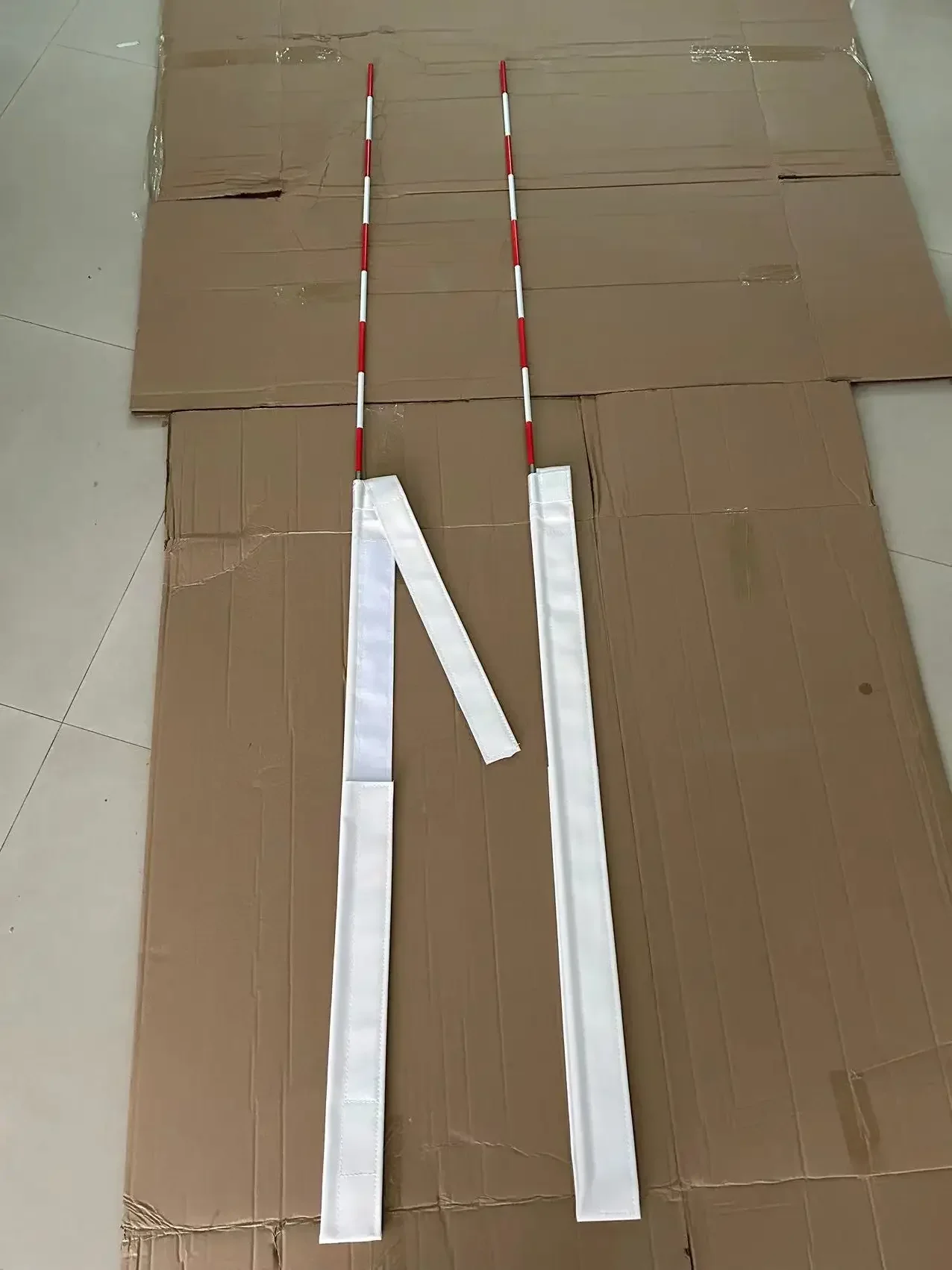 ビーチ用バレーボールネットアンテナ,1.8m,丈夫なグラスファイバー,折りたたみ式