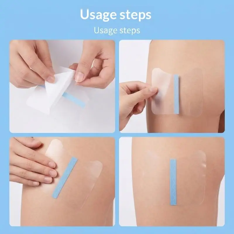 【H】 Unsichtbarer Lifting-Po-Patch-Aufkleber für Frauen, schnell straffendes Tape für die Oberschenkellinie, gegen schlaffe Haut, sofort straffendes Hautband – Detail 10