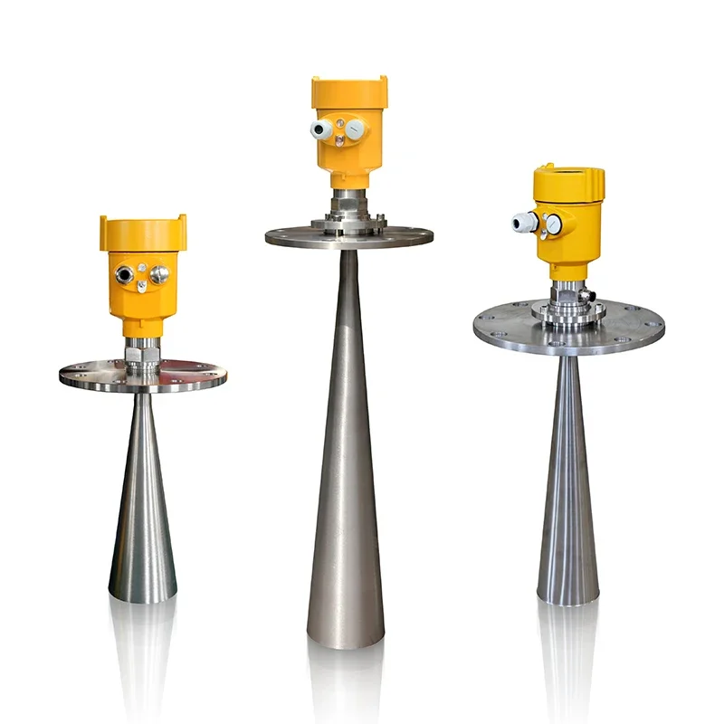 26GHz High Quality Silo Radar Level Transmitters Cement Level Sensor Manufacturing with Indicator 4-20mA Level Transducer