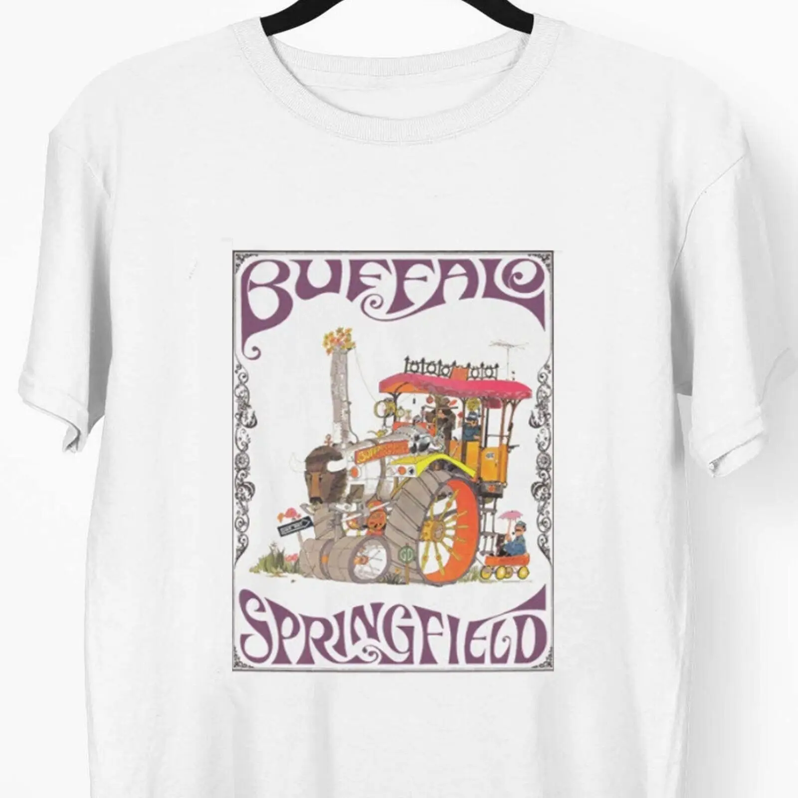 

Buffalo Springfield Raglan T-Shirt, reprinted t-shirt, gift for fan TE3008