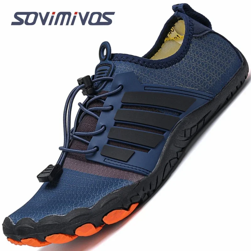 

Men's Trail Running Shoes, Lightweight Athletic Zero Drop Barefoot Shoes Non Slip Outdoor Walking Minimalist Shoes Saguaro Women