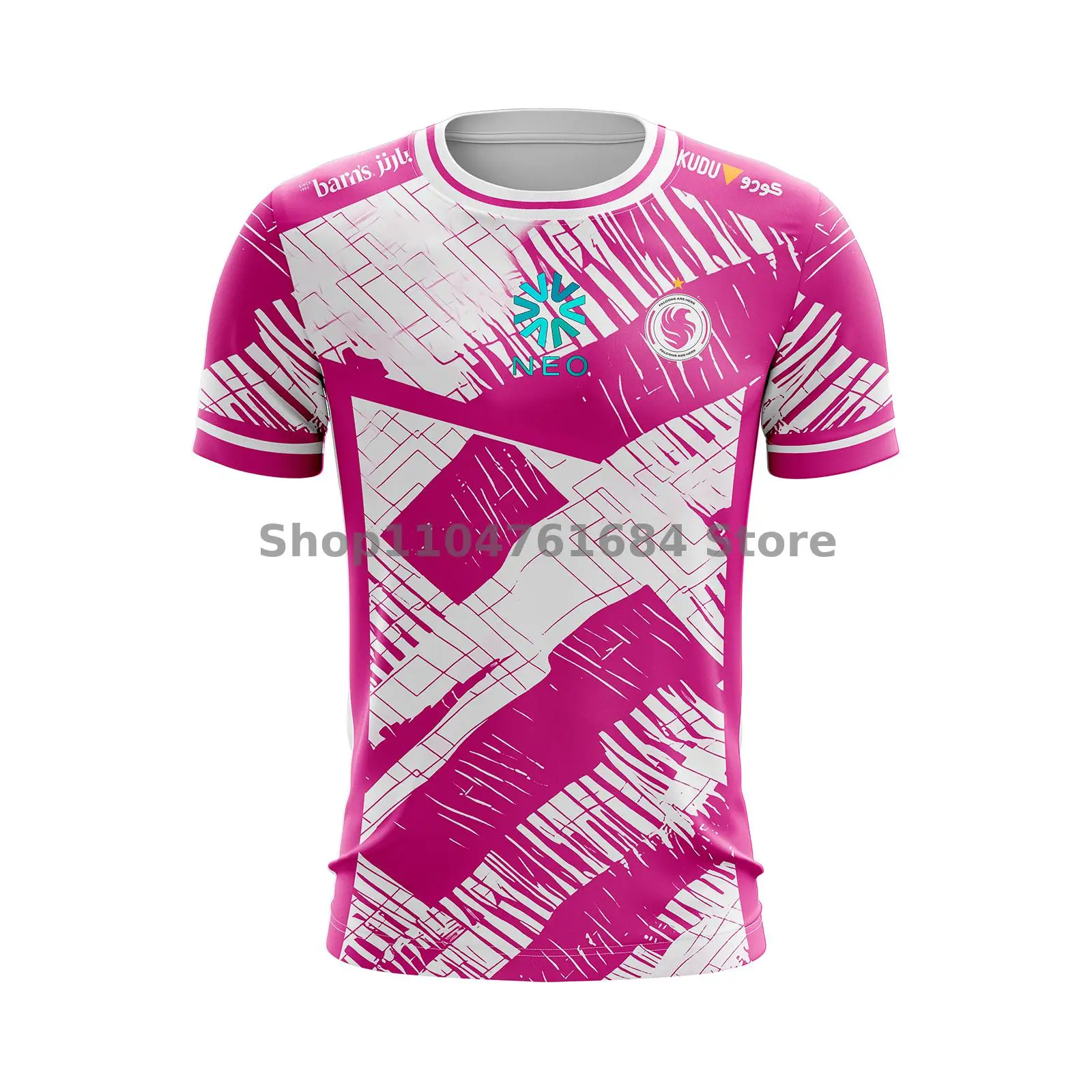 Esports Club Falcons 2025 Jersey Cs2 Valorant Player Training Suit T-shirt Saudi Cup Fans Cheer Unisex Breathable Top