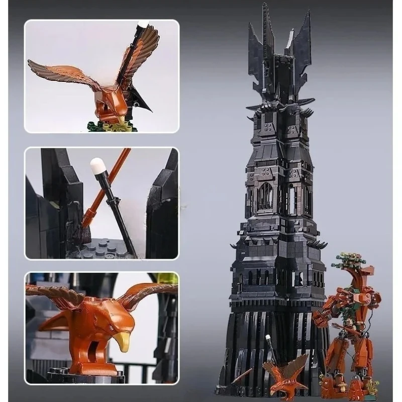 

Medieval Castle Building Blocks Creative Model Technical Brick Assembly Set Toy Children Adult 10237 Holiday Gift Boys Toy